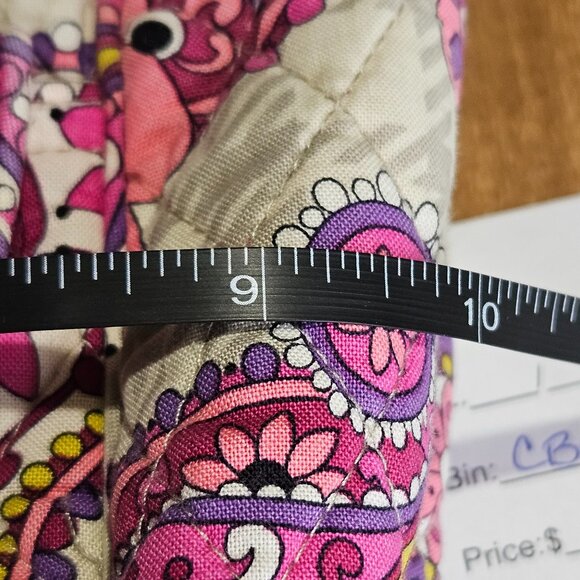 Vera Bradley Paisley Meets Plaid Purse - Picture 4 of 11